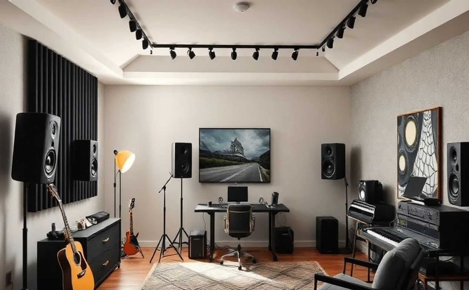 Contemporary audio production space